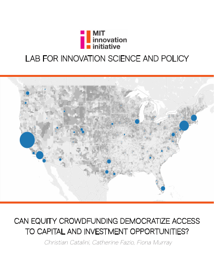 First page of Can Equity Crowdfunding Democratize Access to Capital and Investment Opportunities?